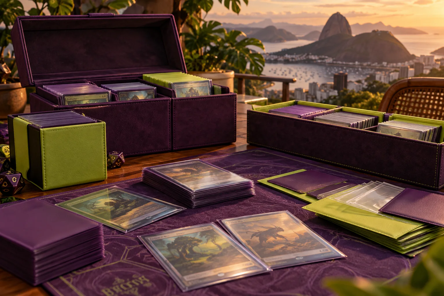 Proteção e armazenamento de cartas Proteção e armazenamento de cartas
